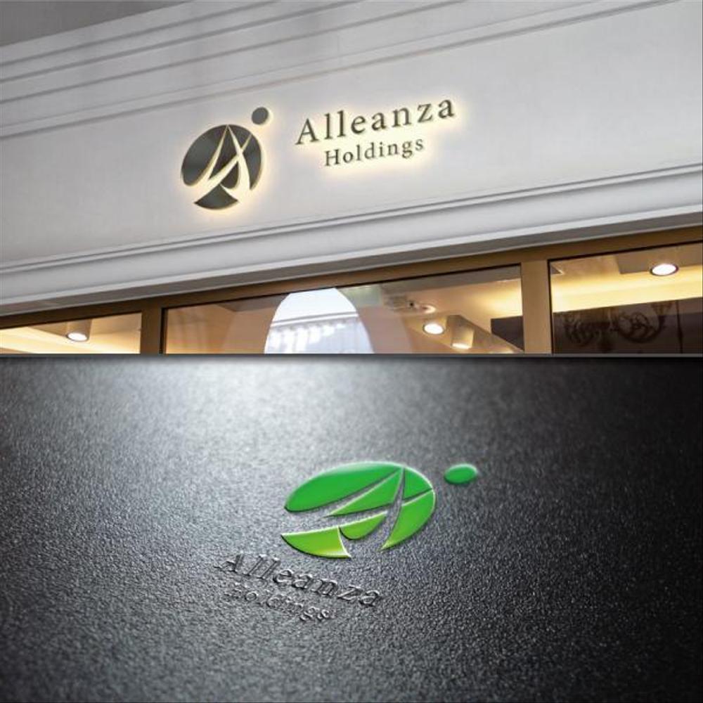 アレンザホールディングス株式会社「Alleanza Holdings」の会社ロゴマーク