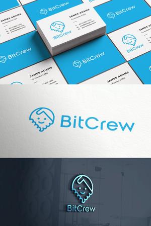 YOO GRAPH (fujiseyoo)さんのリアルアフィリエイトサイト「BitCrew」のロゴへの提案