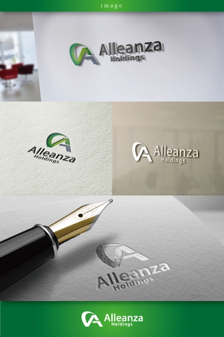 coco design (tomotin)さんのアレンザホールディングス株式会社「Alleanza Holdings」の会社ロゴマークへの提案