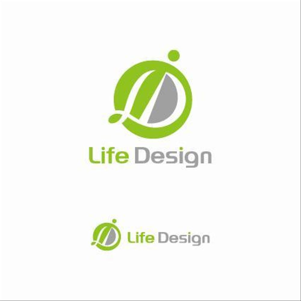 「Life Design」保険屋のロゴ作成