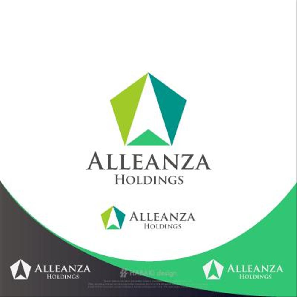 アレンザホールディングス株式会社「Alleanza Holdings」の会社ロゴマーク