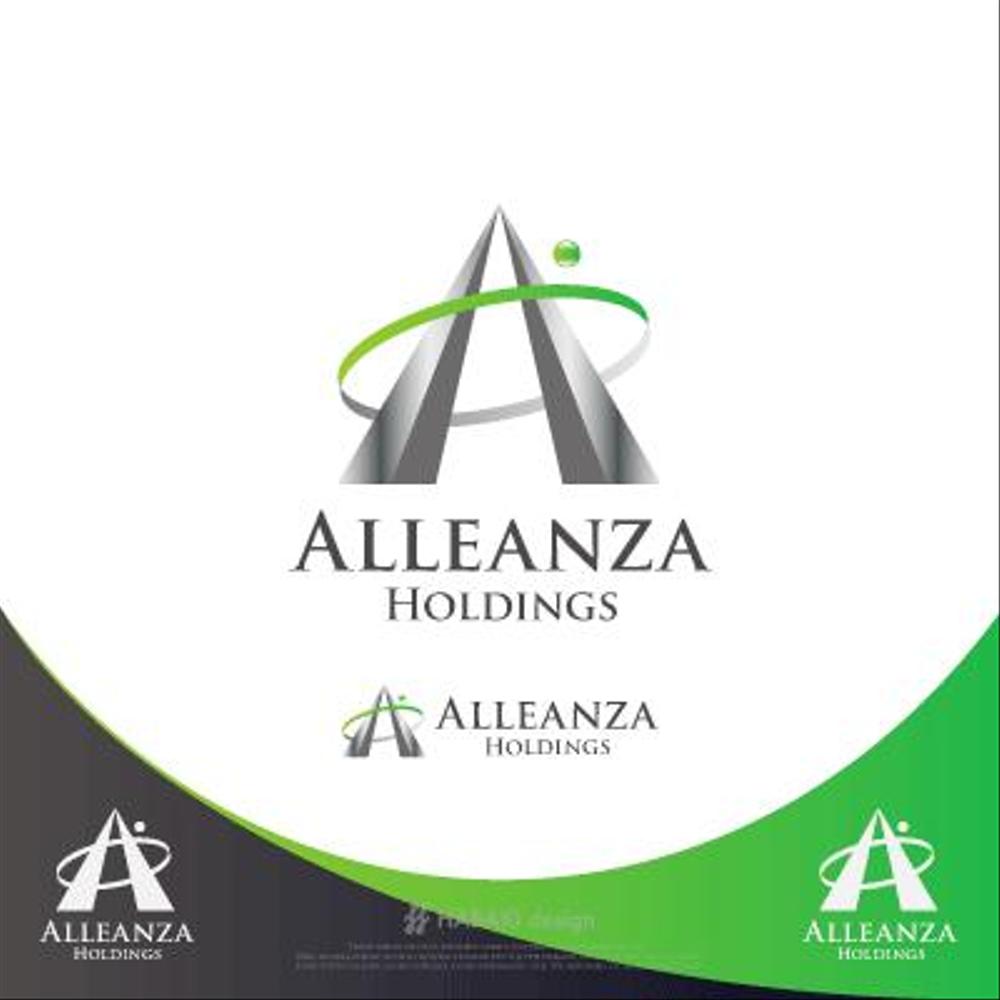 アレンザホールディングス株式会社「Alleanza Holdings」の会社ロゴマーク