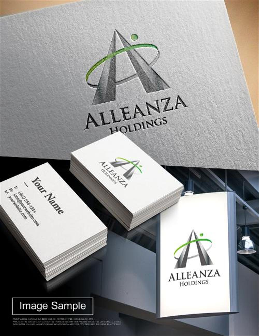 アレンザホールディングス株式会社「Alleanza Holdings」の会社ロゴマーク