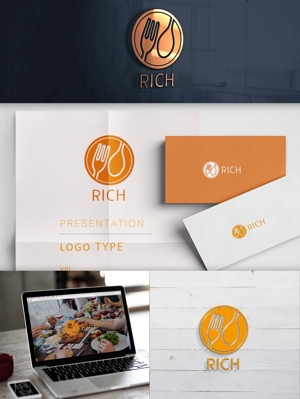 conii.Design (conii88)さんのグルメマッチングアプリ(サイト)のロゴ制作案件への提案