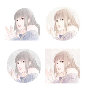 広野 (hylonomusko)さんの若い女性のファッションを紹介していくSNS用アカウントのアイコンイラスト作成への提案