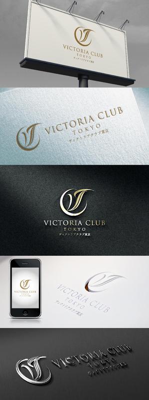 k_31 (katsu31)さんの超高級店「VICTORIA CLUB TOKYO」のロゴへの提案