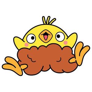 BlackPenguin (BlackPenguin)さんのテイクアウト専用、唐揚げ屋のキャラクター作成への提案