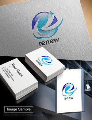 HABAKIdesign (hirokiabe58)さんの新会社「renew」のロゴ　～磨き・再生の内装業～への提案