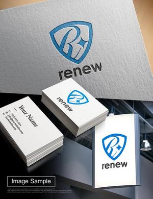 HABAKIdesign (hirokiabe58)さんの新会社「renew」のロゴ　～磨き・再生の内装業～への提案