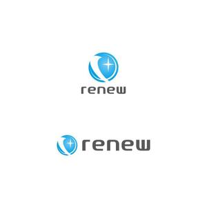 Yolozu (Yolozu)さんの新会社「renew」のロゴ　～磨き・再生の内装業～への提案