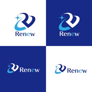 horieyutaka1 (horieyutaka1)さんの新会社「renew」のロゴ　～磨き・再生の内装業～への提案