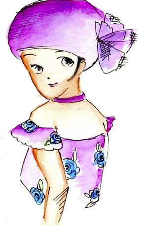 mako753さんの若い女性のファッションを紹介していくSNS用アカウントのアイコンイラスト作成への提案