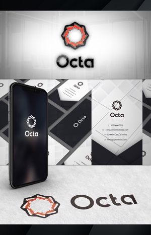 株式会社イーネットビズ (e-nets)さんのクライミングギアのブランド「Octa」のロゴ制作への提案