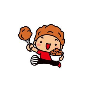 植村 晃子 (pepper13)さんのテイクアウト専用、唐揚げ屋のキャラクター作成への提案