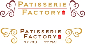 monjiroさんの新業態「パティスリーファクトリー」ロゴ作成依頼への提案