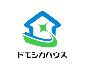 ぽんぽん (haruka0115322)さんの省エネ住宅のブランド名「ドモシカハウス」のロゴへの提案