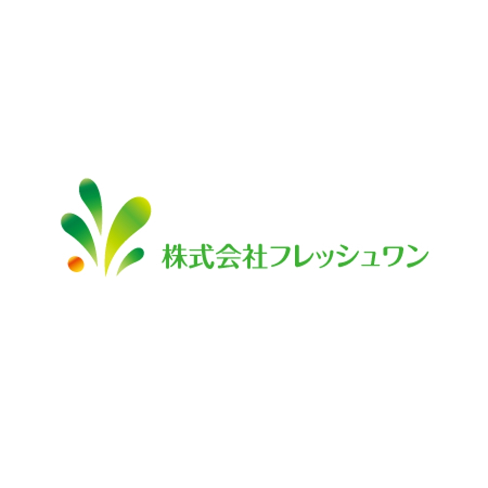 「株式会社フレッシュワン」のロゴ作成