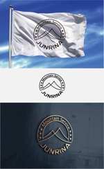drkigawa (drkigawa)さんの登山・バックカントリースキーガイド「JUNRINA mountain service」のロゴへの提案