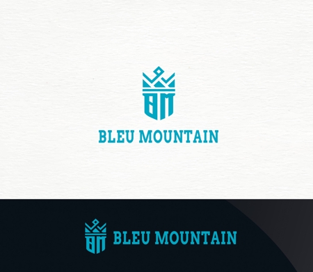 ORI-GIN (ORI-GIN)さんのボートレーサー(bleu mountain)のロゴへの提案