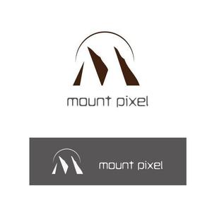nora-mie ()さんの「mount pixel」のロゴ　への提案