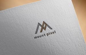 uety (uety)さんの「mount pixel」のロゴ　への提案