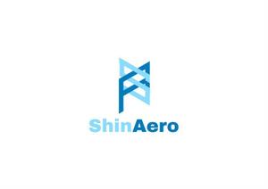 ITG (free_001)さんのドローンや人工衛星に関するコンサルタント「新空-Shin Aero」のロゴへの提案