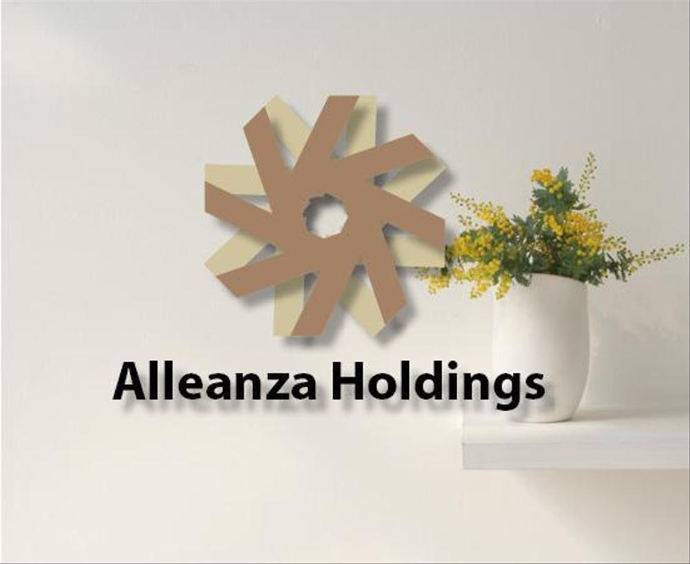 アレンザホールディングス株式会社「Alleanza Holdings」の会社ロゴマーク