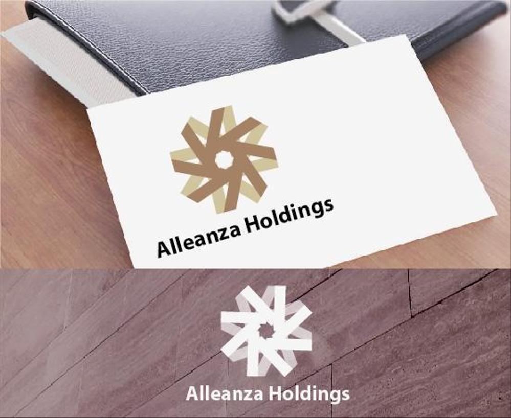 アレンザホールディングス株式会社「Alleanza Holdings」の会社ロゴマーク