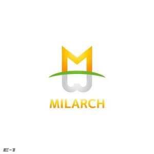 さんの「MILARCH」のロゴ作成への提案