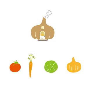noraya_jr (noraya_jr)さんのおしゃれな野菜のイラストへの提案