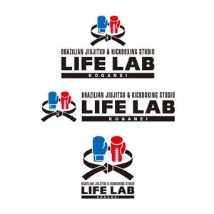 竜の方舟 (ronsunn)さんの格闘技スタジオ「Life Lab」のロゴ作成への提案