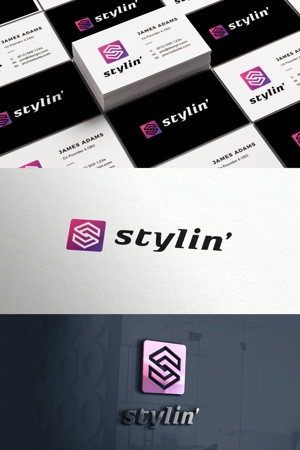 YOO GRAPH (fujiseyoo)さんのアパレル/化粧品サイト「stylin'」のロゴへの提案