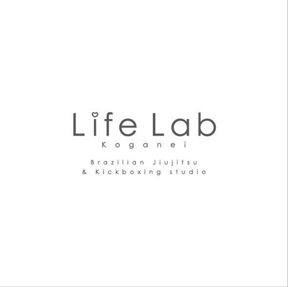 格闘技スタジオ「Life Lab」のロゴ作成