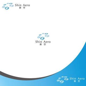 late_design ()さんのドローンや人工衛星に関するコンサルタント「新空-Shin Aero」のロゴへの提案