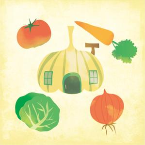 hakka (hakka)さんのおしゃれな野菜のイラストへの提案