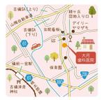 水落ゆうこ (yuyupichi)さんの診療所の案内地図の作成依頼への提案
