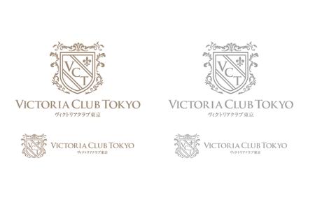 郷山志太 (theta1227)さんの超高級店「VICTORIA CLUB TOKYO」のロゴへの提案