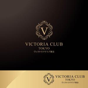 happiness_design (happiness_design)さんの超高級店「VICTORIA CLUB TOKYO」のロゴへの提案