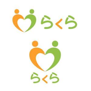 Digital H (digital-H)さんの介護福祉事業・有料老人ホーム運営「らくら」のロゴ作成への提案