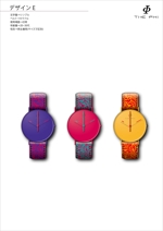 事業開発、商品開発分野のエキスパート (Gaia)さんの時計のプロダクトデザイン作成への提案