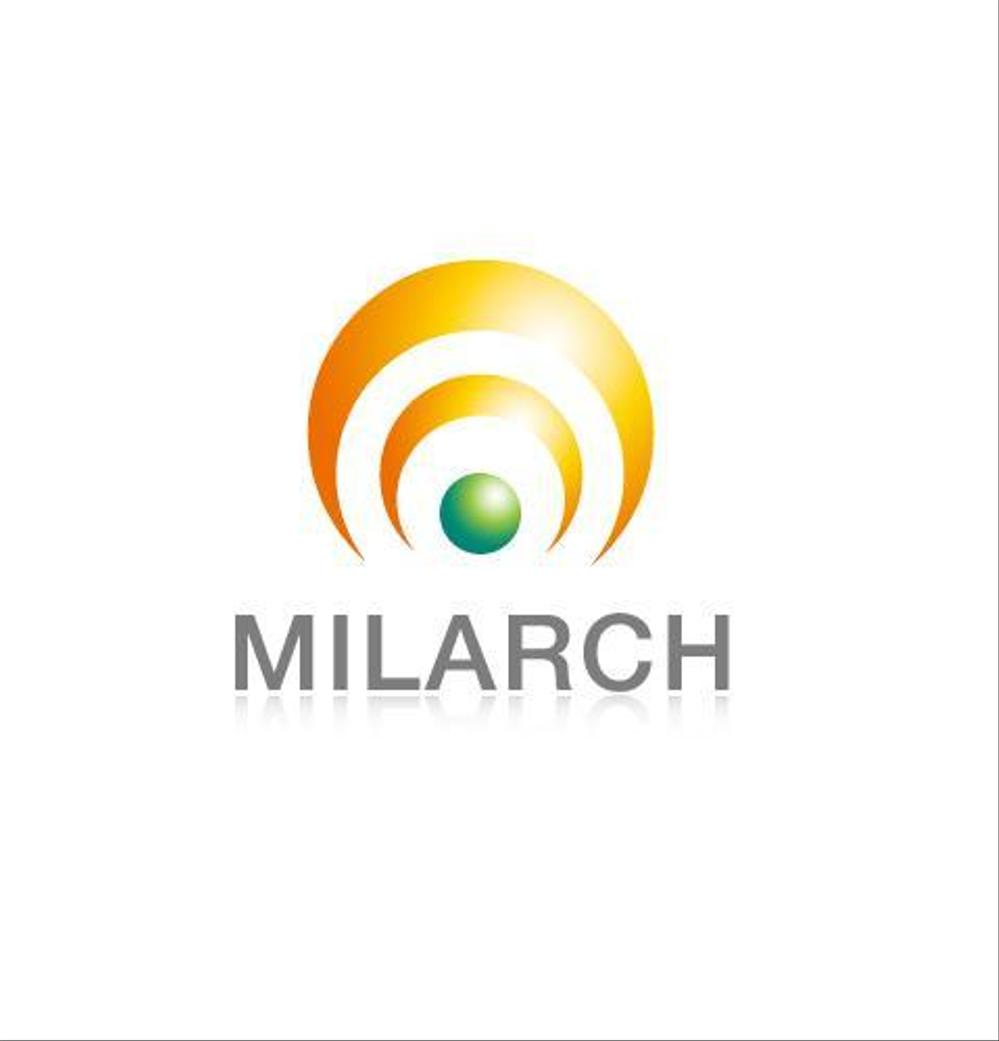 「MILARCH」のロゴ作成