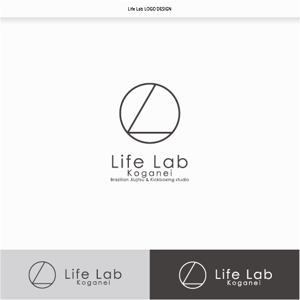 DeeDeeGraphics (DeeDeeGraphics)さんの格闘技スタジオ「Life Lab」のロゴ作成への提案