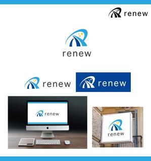 サリー (merody0603)さんの新会社「renew」のロゴ　～磨き・再生の内装業～への提案