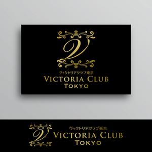 White-design (White-design)さんの超高級店「VICTORIA CLUB TOKYO」のロゴへの提案