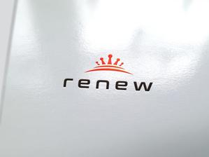 ALTAGRAPH (ALTAGRAPH)さんの新会社「renew」のロゴ　～磨き・再生の内装業～への提案