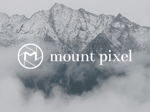 omr (honatata_029)さんの「mount pixel」のロゴ　への提案