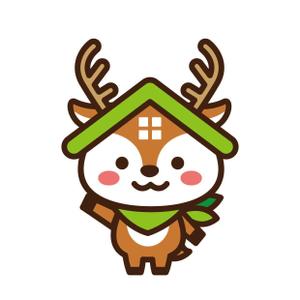 mu_cha (mu_cha)さんの省エネ住宅のブランド名「ドモシカハウス」のキャラクターへの提案