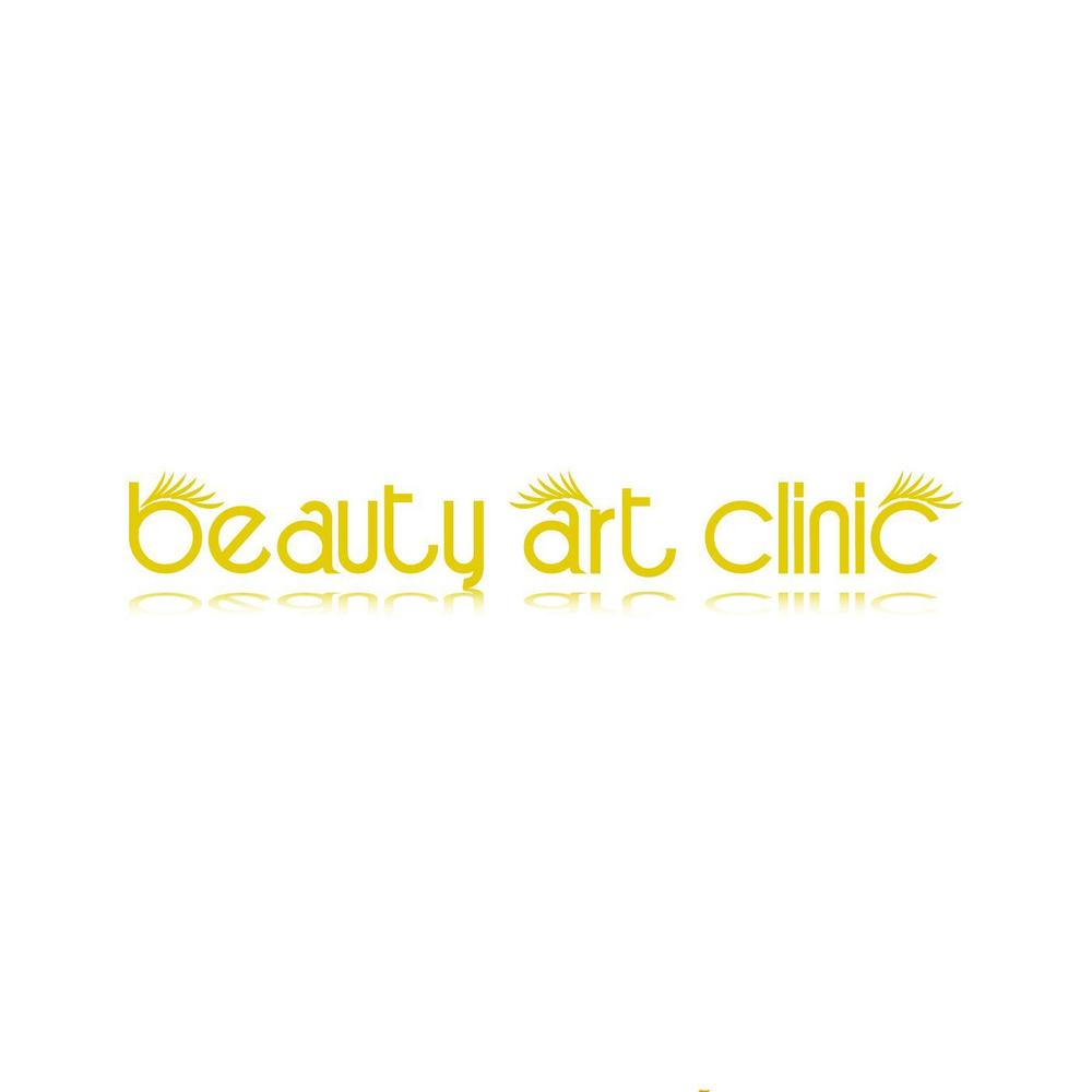 「beauty art clinic」のロゴ作成