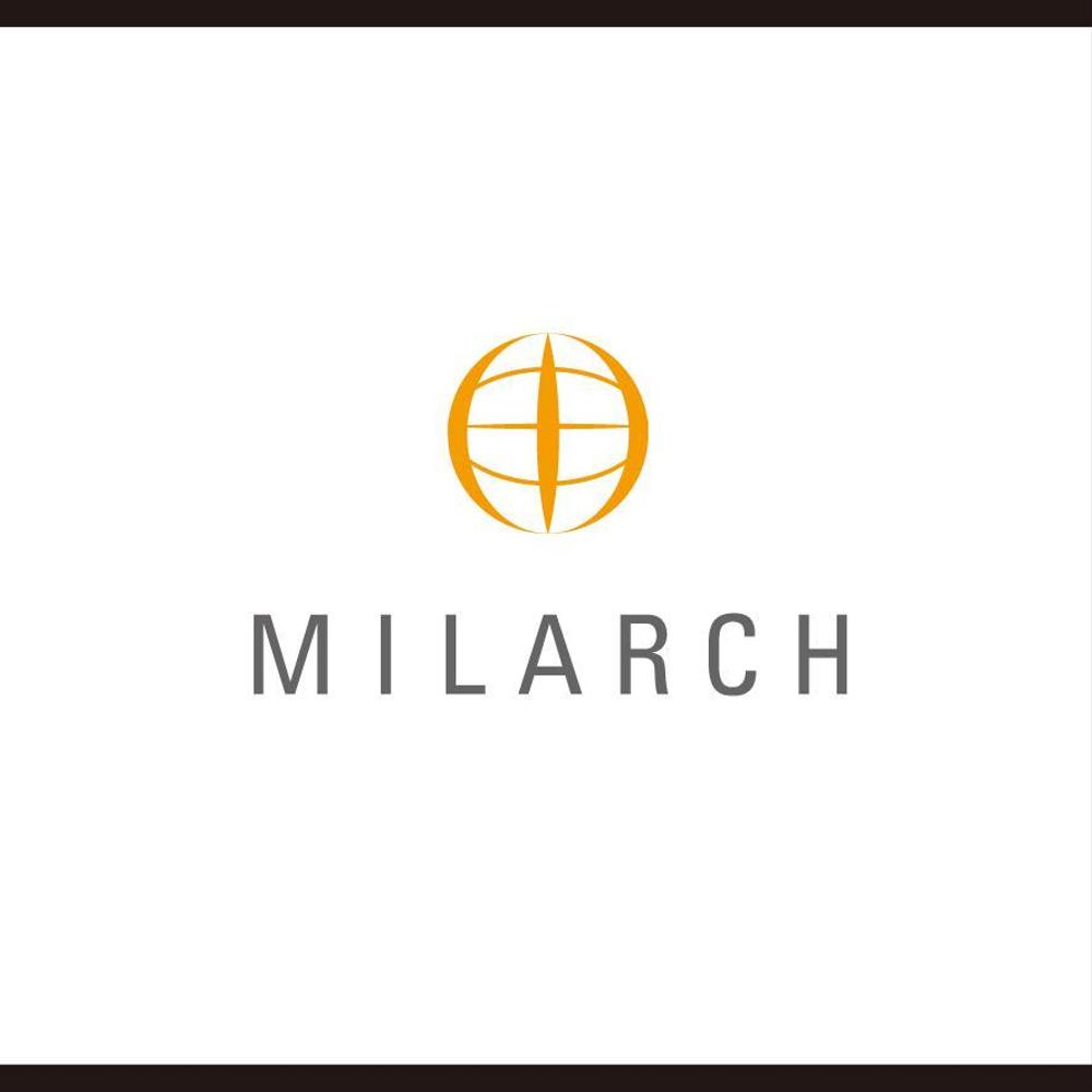 「MILARCH」のロゴ作成