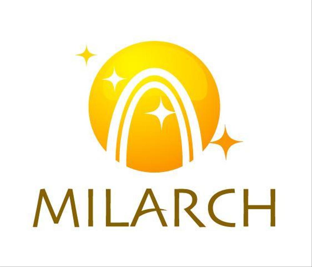 「MILARCH」のロゴ作成